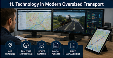 Digital heavy haul logistics planning and GPS convoy tracking systems